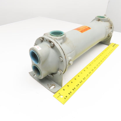 Young SSF-502-ER-2P 1-1/4", 1-1/2" NPT Shell And Tube Heat Exchanger 400°F