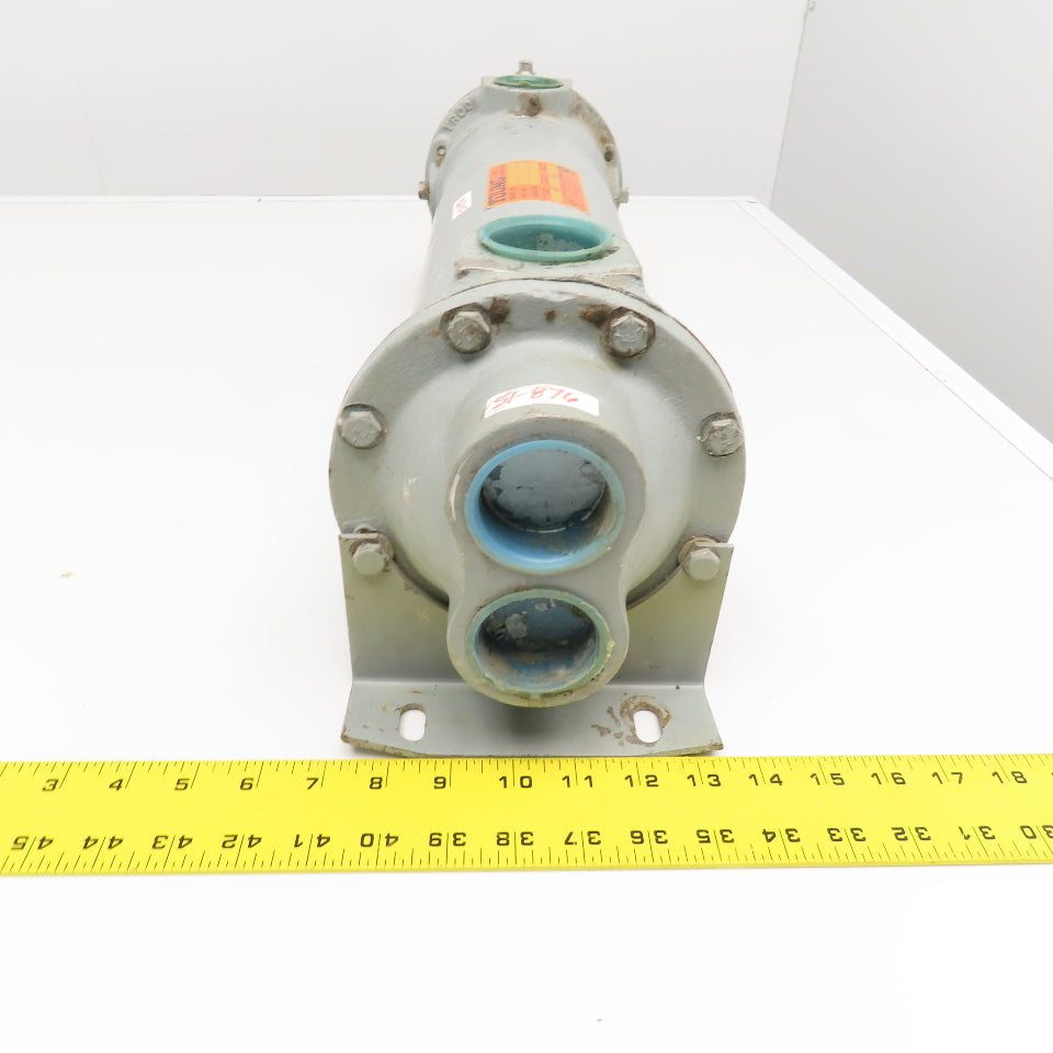 Young SSF-502-ER-2P 1-1/4", 1-1/2" NPT Shell And Tube Heat Exchanger 400°F