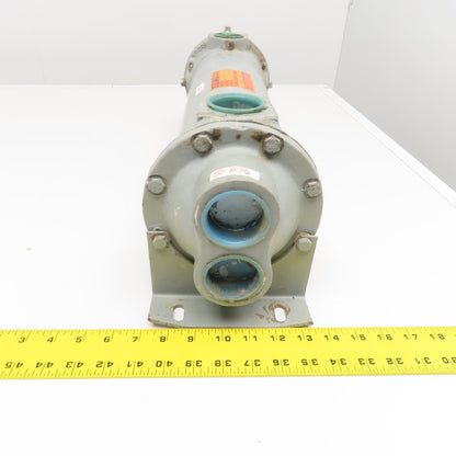 Young SSF-502-ER-2P 1-1/4", 1-1/2" NPT Shell And Tube Heat Exchanger 400°F