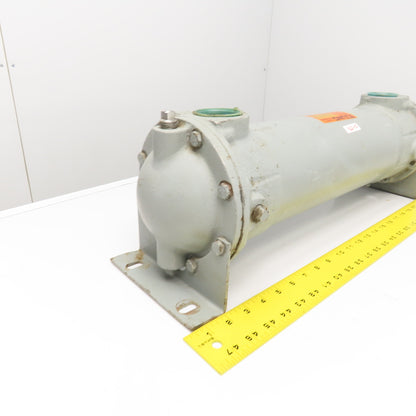 Young SSF-502-ER-2P 1-1/4", 1-1/2" NPT Shell And Tube Heat Exchanger 400°F
