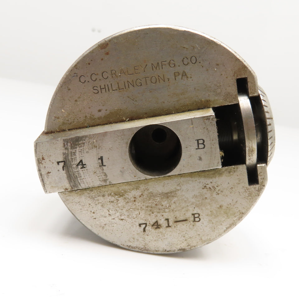 C.C Craley Mfg. 741-B 3/4" Boring Bar Holder Incremental Adjustment MT4 Shank