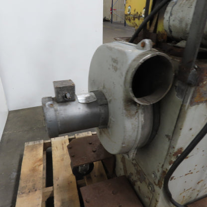 3HP 6" W Vertical Belt Sander 3Ph 230/460V W/Vacuum Base