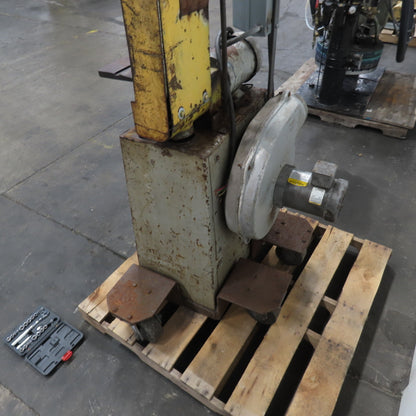 3HP 6" W Vertical Belt Sander 3Ph 230/460V W/Vacuum Base
