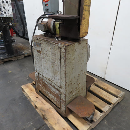 3HP 6" W Vertical Belt Sander 3Ph 230/460V W/Vacuum Base