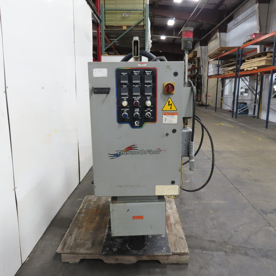 Graco Bulldog 974364 Therm-O-Flow Hot Melt Transfer Pump Drum Unloader 480V 3Ph