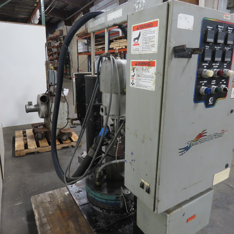 Graco Bulldog 974364 Therm-O-Flow Hot Melt Transfer Pump Drum Unloader 480V 3Ph