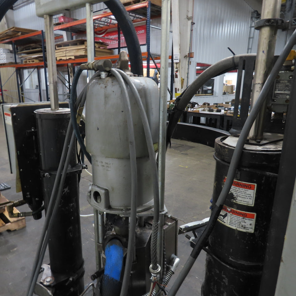 Graco Bulldog 974364 Therm-O-Flow Hot Melt Transfer Pump Drum Unloader 480V 3Ph