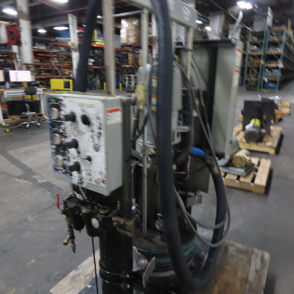 Graco Bulldog 974364 Therm-O-Flow Hot Melt Transfer Pump Drum Unloader 480V 3Ph