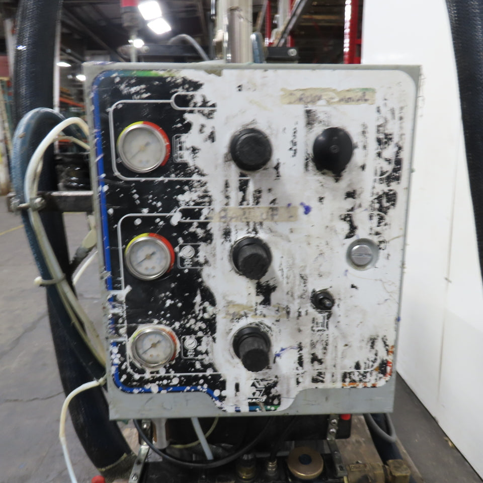 Graco Bulldog 974364 Therm-O-Flow Hot Melt Transfer Pump Drum Unloader 480V 3Ph
