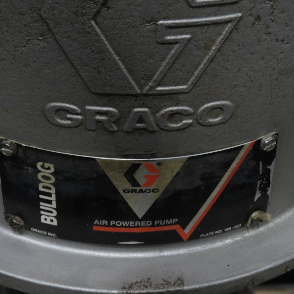 Graco Bulldog 974364 Therm-O-Flow Hot Melt Transfer Pump Drum Unloader 480V 3Ph