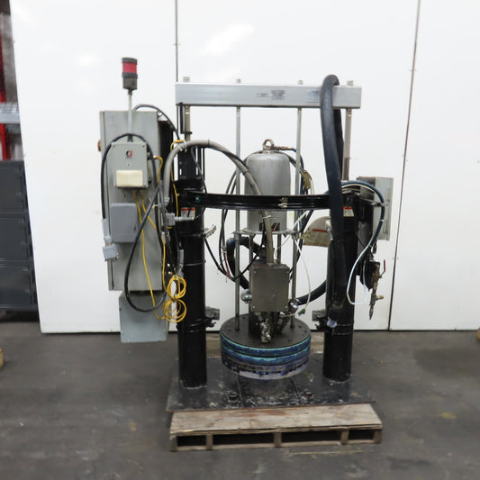 Graco Bulldog 974364 Therm-O-Flow Hot Melt Transfer Pump Drum Unloader 480V 3Ph