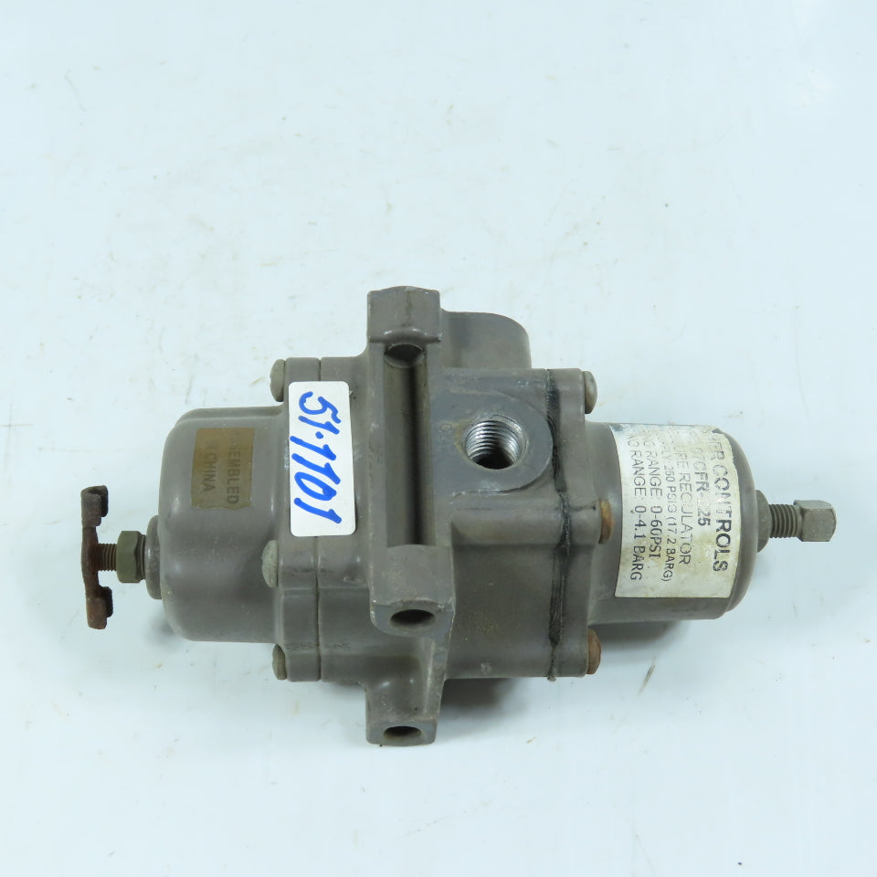 Fisher Controls 67CFR-225 Air Pressure Regulator Max 250 PSI Range 0-60PSI 1/4"