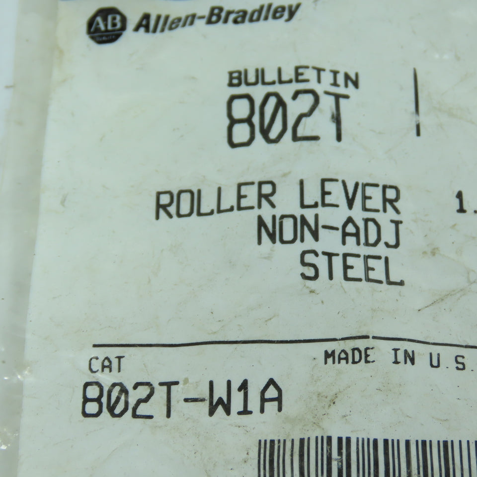 Allen-Bradley 802T 802T-W1A Roller Lever Non-Adj Steel 1.5" Radius
