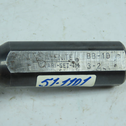 Valenite Vari-Set-IM 3-2 BB-1D Indexable Insert Boring Bar 1-1/4" Shank