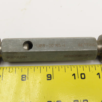Merz Eng. 1.125-20NS-1 Thread Gauge Go 1.091 No Go 1.0836