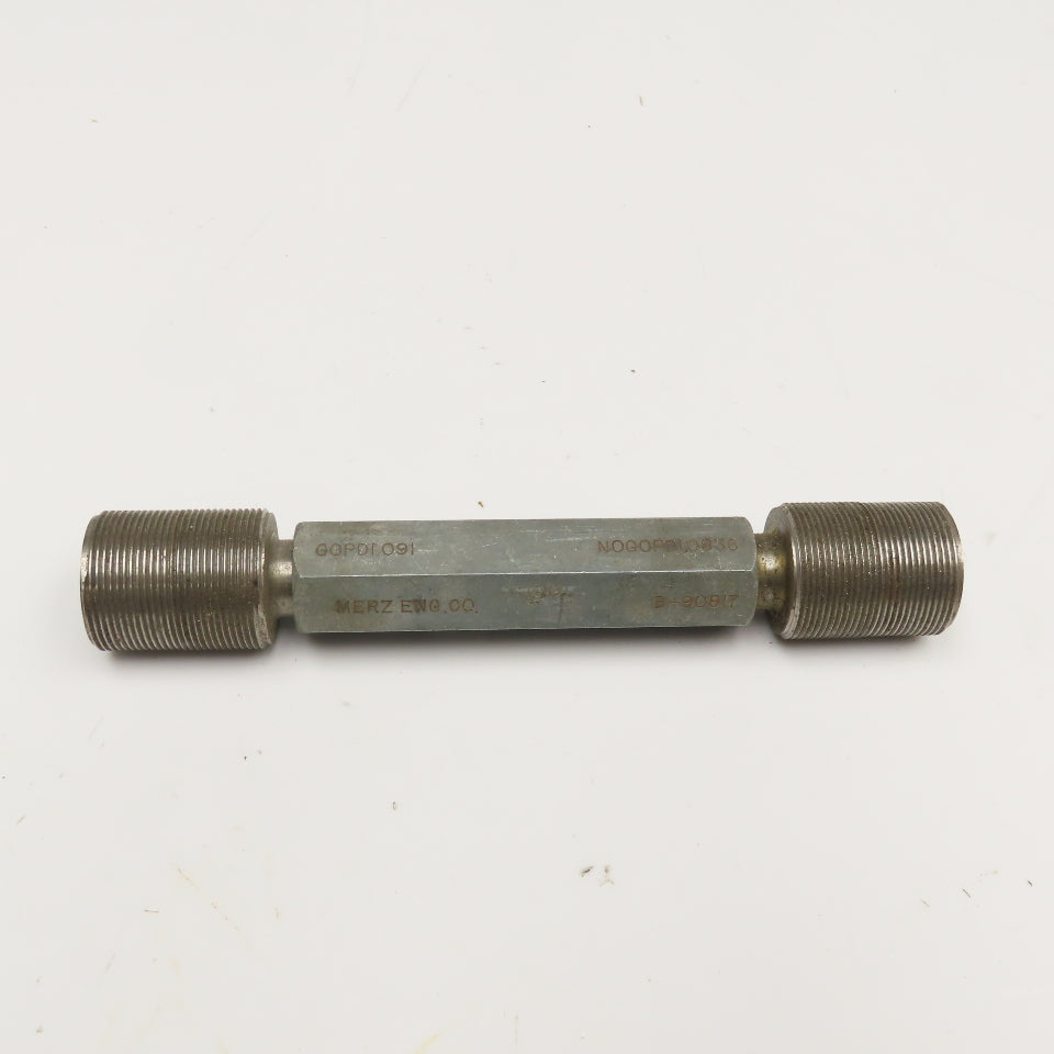 Merz Eng. 1.125-20NS-1 Thread Gauge Go 1.091 No Go 1.0836