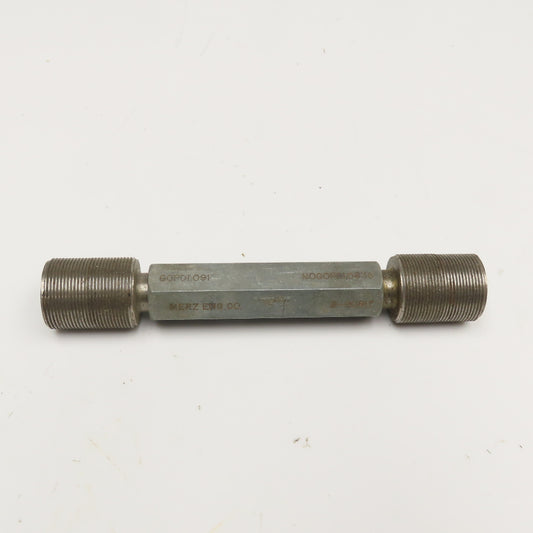 Merz Eng. 1.125-20NS-1 Thread Gauge Go 1.091 No Go 1.0836