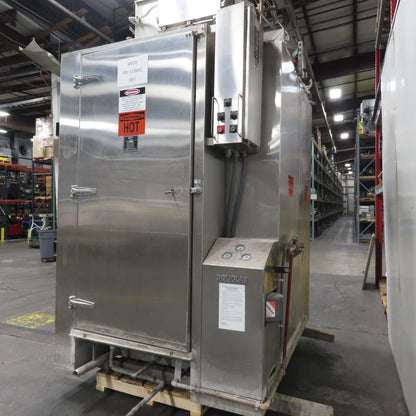 Douglas 2566-SCSGPR Stainless Steel Walk-In Rack Batch Washer 38W x 84H x72"Deep