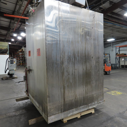 Douglas 2566-SCSGPR Stainless Steel Walk-In Rack Batch Washer 38W x 84H x72"Deep