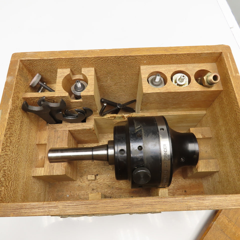 Daishowa Seiki BIG UG-125 A Universal Air Grinder Kit R8 Input W/ Accessories
