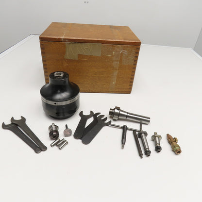 Daishowa Seiki BIG UG-125 A Universal Air Grinder Kit R8 Input W/ Accessories