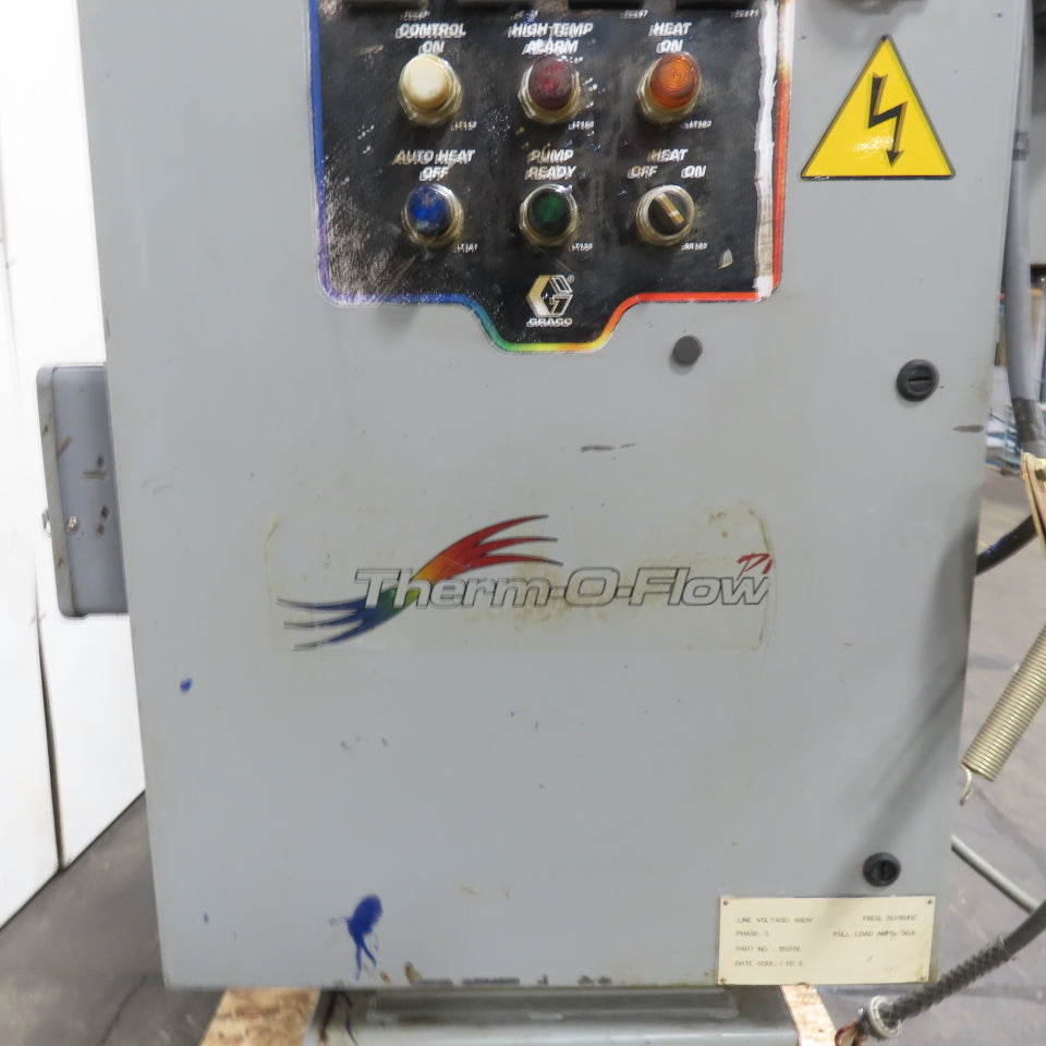 Graco Bulldog 971267 Therm-O-Flow Hot Melt Transfer Pump Drum Unloader 480V 3Ph