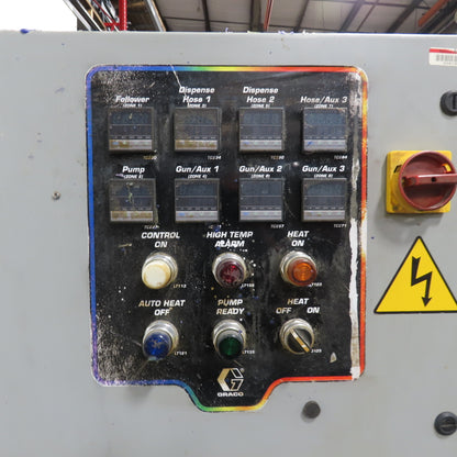 Graco Bulldog 971267 Therm-O-Flow Hot Melt Transfer Pump Drum Unloader 480V 3Ph