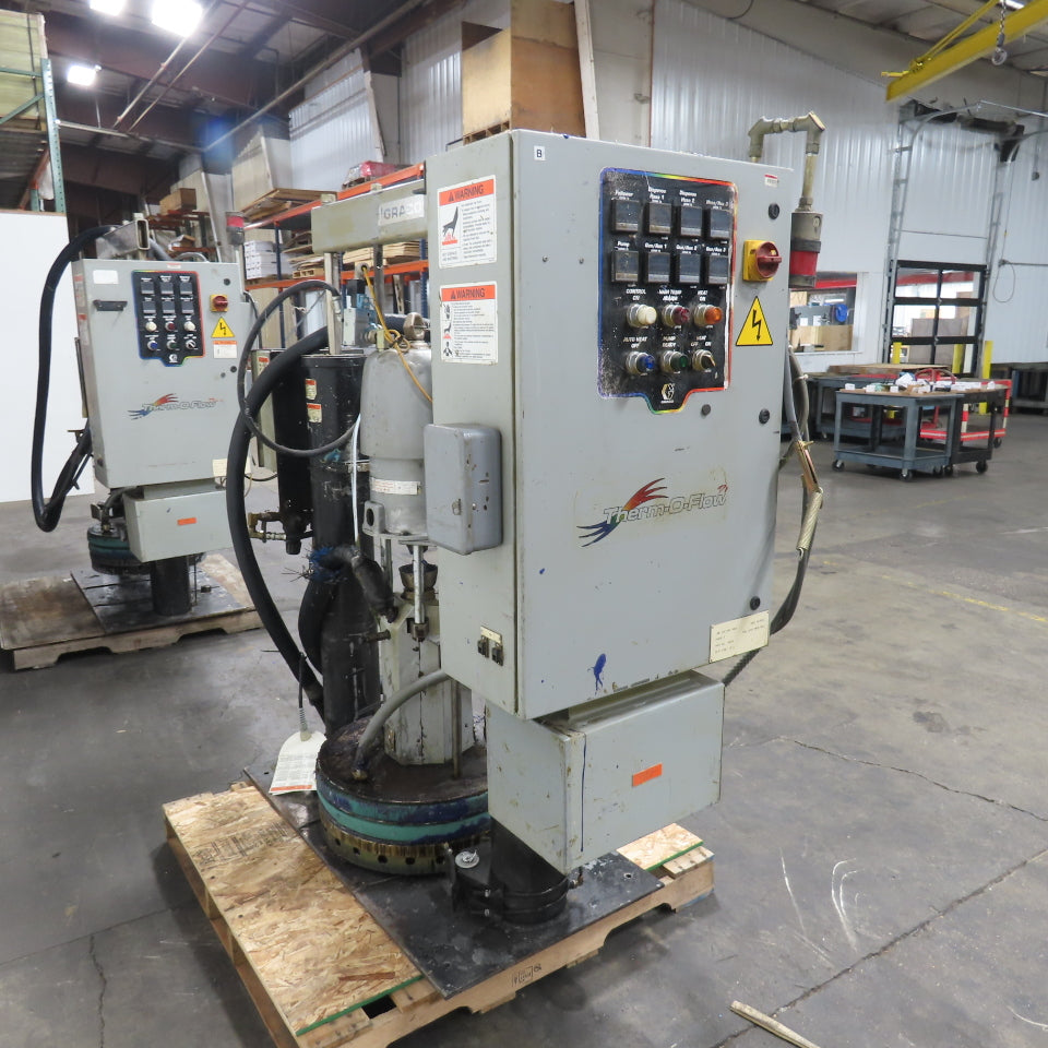 Graco Bulldog 971267 Therm-O-Flow Hot Melt Transfer Pump Drum Unloader 480V 3Ph