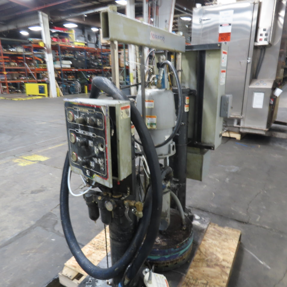 Graco Bulldog 971267 Therm-O-Flow Hot Melt Transfer Pump Drum Unloader 480V 3Ph