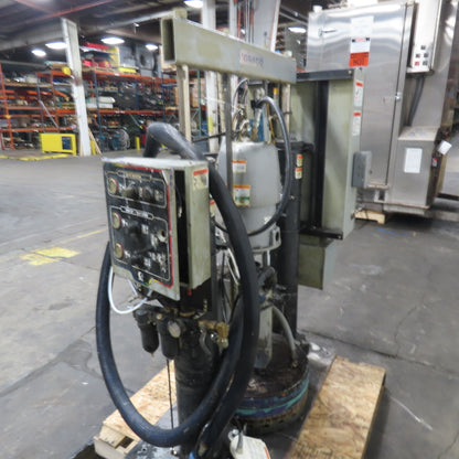 Graco Bulldog 971267 Therm-O-Flow Hot Melt Transfer Pump Drum Unloader 480V 3Ph