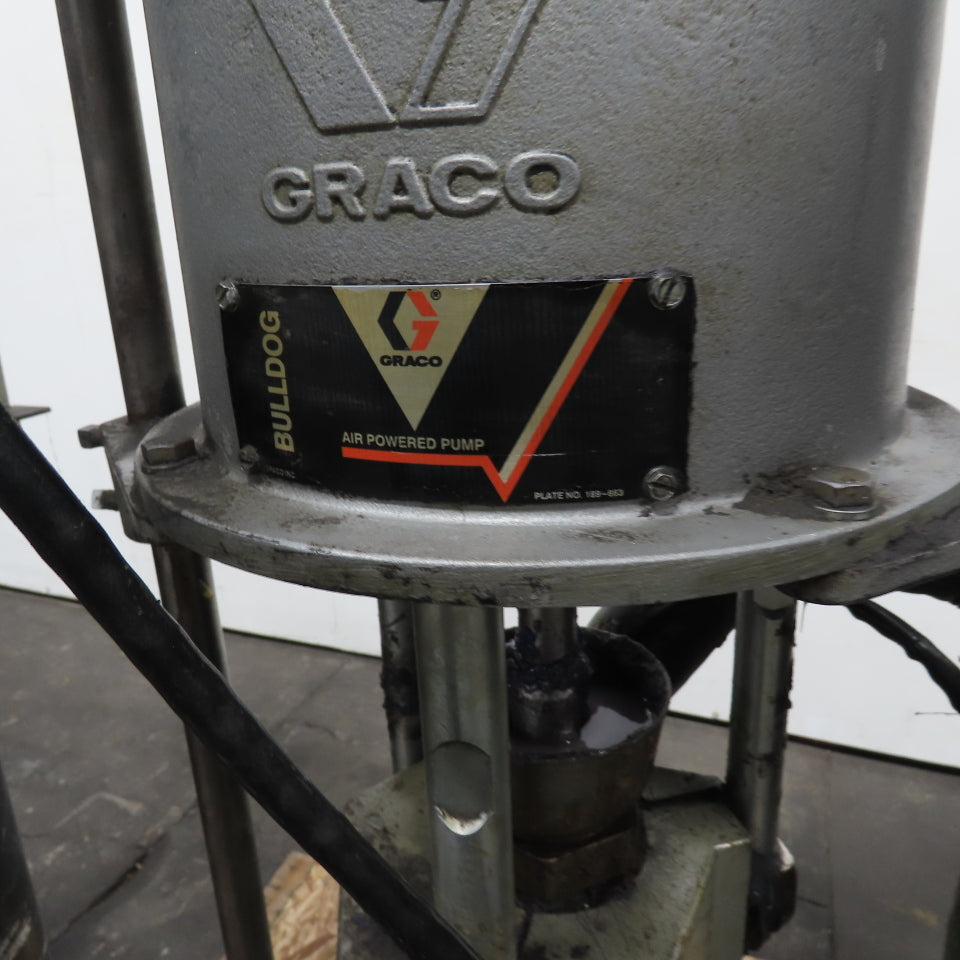 Graco Bulldog 971267 Therm-O-Flow Hot Melt Transfer Pump Drum Unloader 480V 3Ph