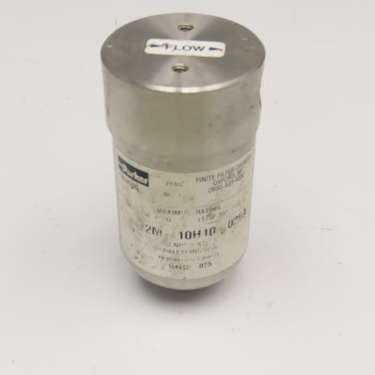 Parker 32M-10H10-025A 1/2" NPT Stainless Steel Coalescing Filter 350°F