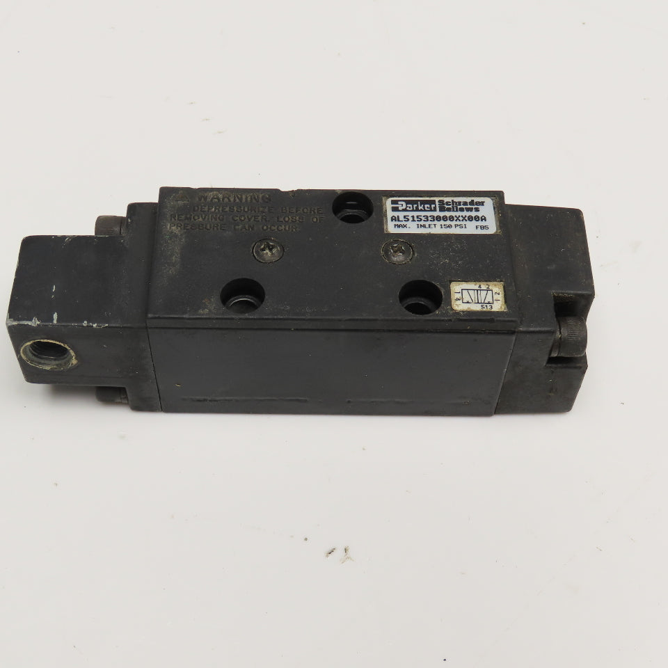Parker AL51533000XX00A Valvair 2 Position Pneumatic Directional Valve Air Pilot