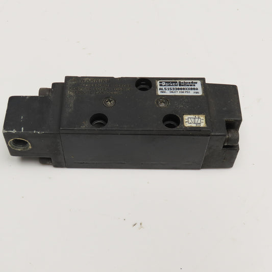 Parker AL51533000XX00A Valvair 2 Position Pneumatic Directional Valve Air Pilot