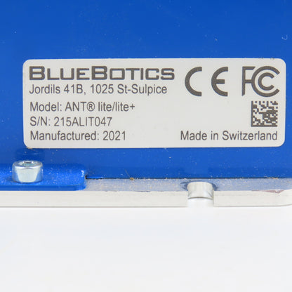 BlueBotics ANT lite/lite+ Vehicle Control & Positioning System Controller (Clean