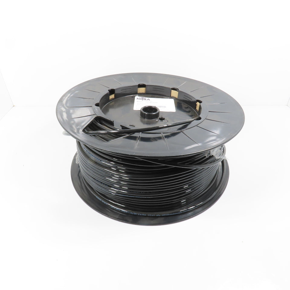 Automation Direct Nitra PU14BLK500 Clear Polyurethane Tubing 1/4" OD x 400' L