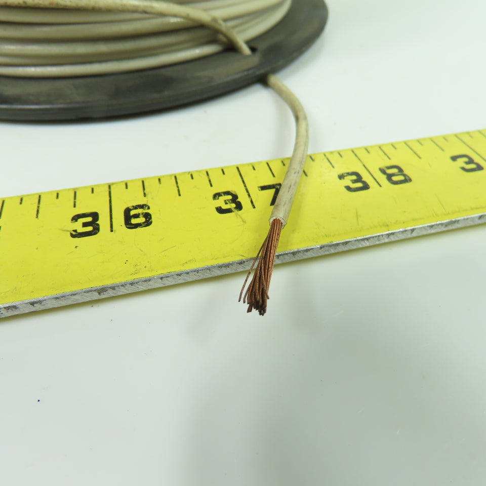 General Cable GCC-CR 14AWG THHN/TRWN/MTW White Cable Wire Copper 600V 335'