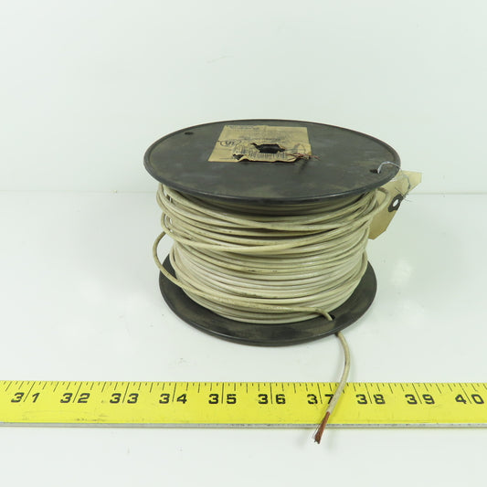 General Cable GCC-CR 14AWG THHN/TRWN/MTW White Cable Wire Copper 600V 335'