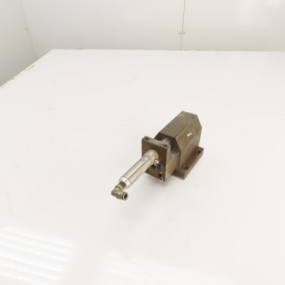 Cylinder Actuated Bench Center Tailstock W/ 3" Center Line Height