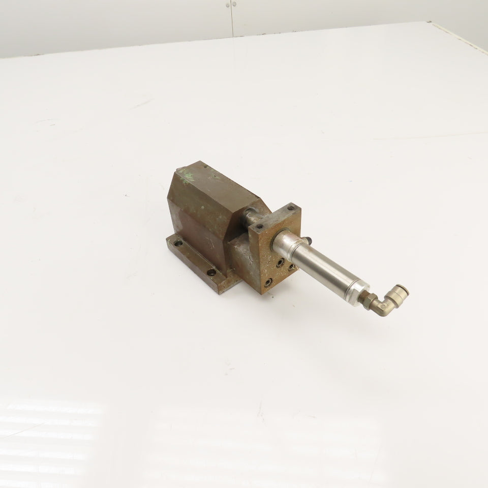 Cylinder Actuated Bench Center Tailstock W/ 3" Center Line Height