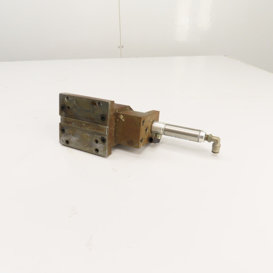 Cylinder Actuated Bench Center Tailstock W/ 3" Center Line Height