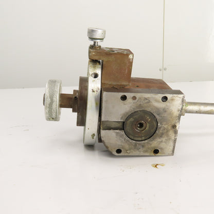 Drill Press Lathe Table Live Center Tail Stock W/Swivel Base 3" Centerline
