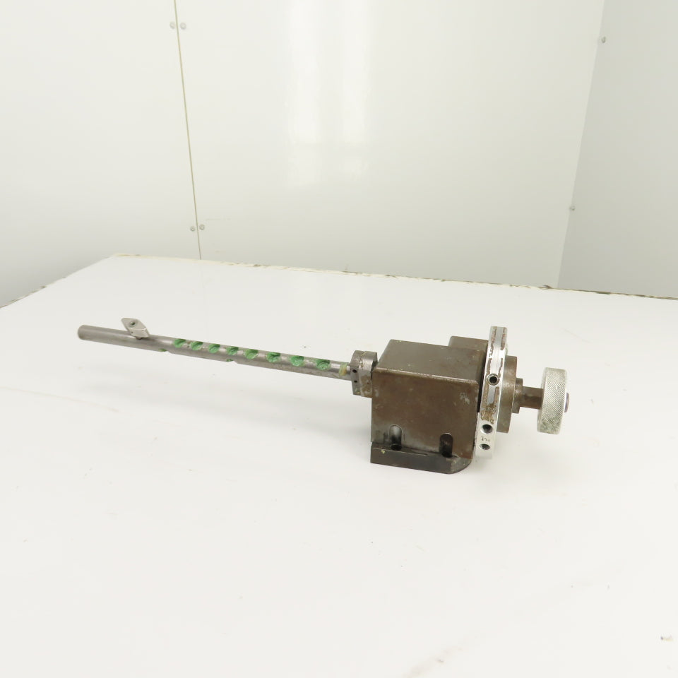 Drill Press Lathe Table Live Center Tail Stock W/Swivel Base 3" Centerline