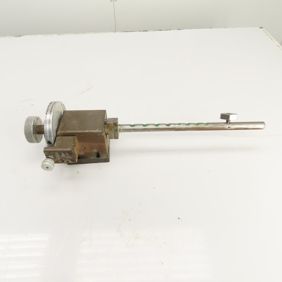 Drill Press Lathe Table Live Center Tail Stock W/Swivel Base 3" Centerline