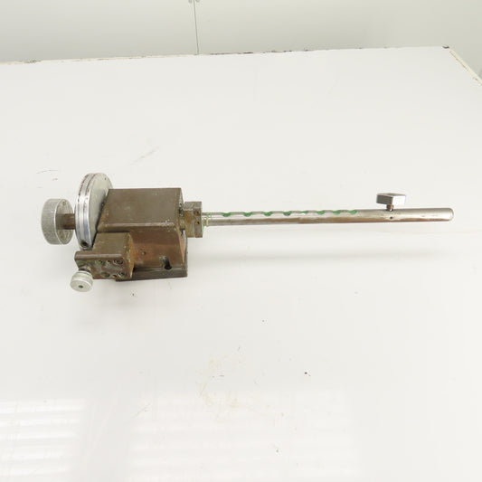 Drill Press Lathe Table Live Center Tail Stock W/Swivel Base 3" Centerline