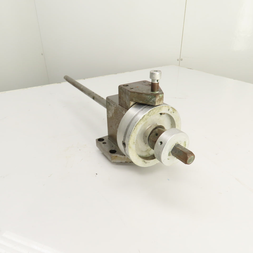 Drill Press Lathe Table Live Center Tail Stock W/Swivel Base 3" Centerline