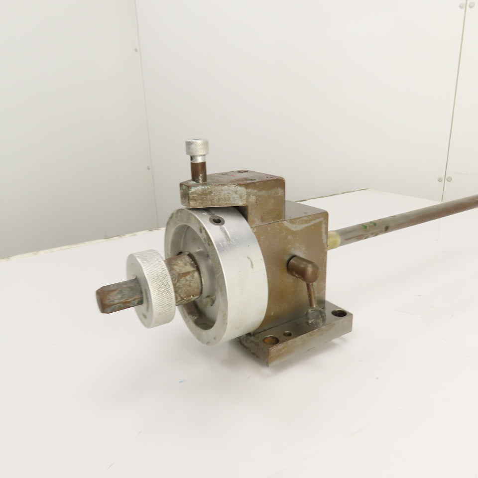 Drill Press Lathe Table Live Center Tail Stock W/Swivel Base 3" Centerline