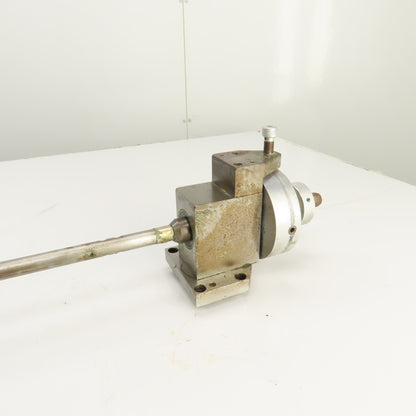 Drill Press Lathe Table Live Center Tail Stock W/Swivel Base 3" Centerline