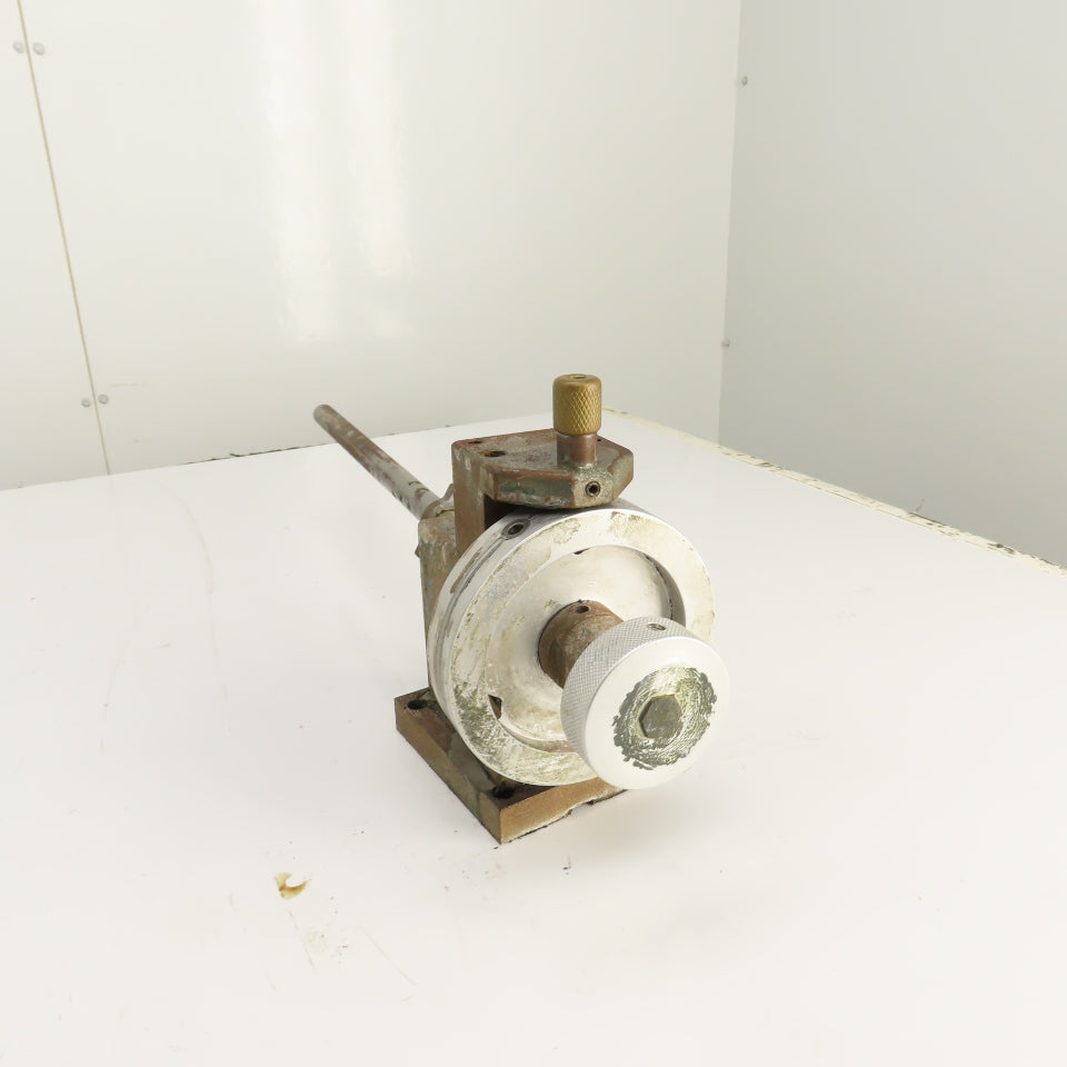 Drill Press Lathe Table Live Center Tail Stock W/Swivel Base 3-3/4" Centerline
