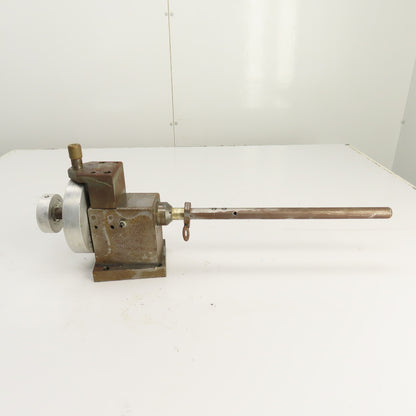 Drill Press Lathe Table Live Center Tail Stock W/Swivel Base 3-3/4" Centerline